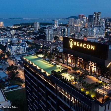 Skypool With Seaview 8Pax Beacon Executive Suites - Georgetown City Centre - 3Km To Komtar エクステリア 写真